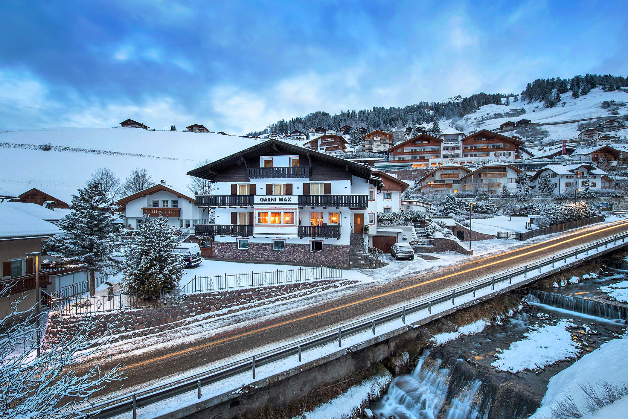 Garni Max in Winter