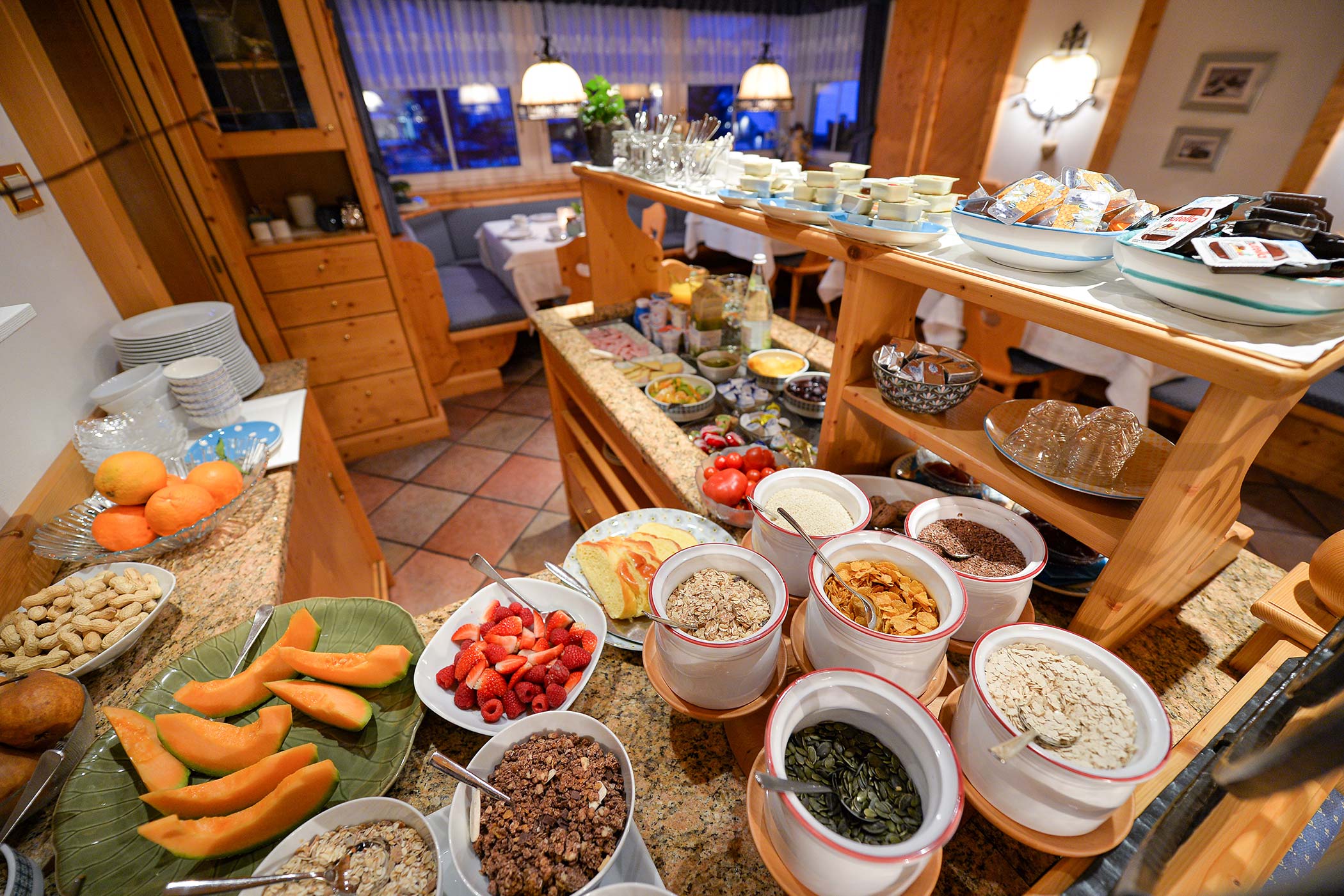 Breakfast buffet